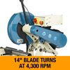 Baileigh AS-350M 220V 3 Phase 14 Abrasive Chop Saw, small image number 5