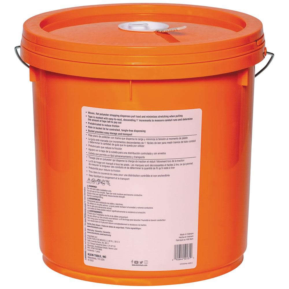 Klein Tools Pull Tape 1800 lb x 1300', large image number 13