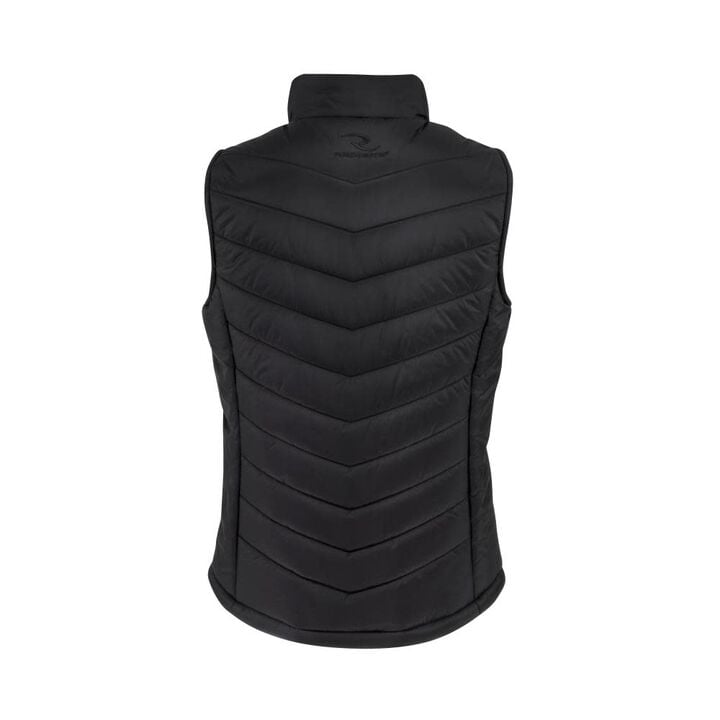 Radians Womens Heated Puffer Vest Kit with Battery, Black, Medium, large image number 10