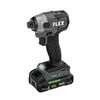 FLEX 24V Drill Driver and 1/4in Impact Driver Kit, small image number 4
