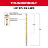 Milwaukee 5/32 in. Thunderbolt Titanium Coated Drill Bit, small