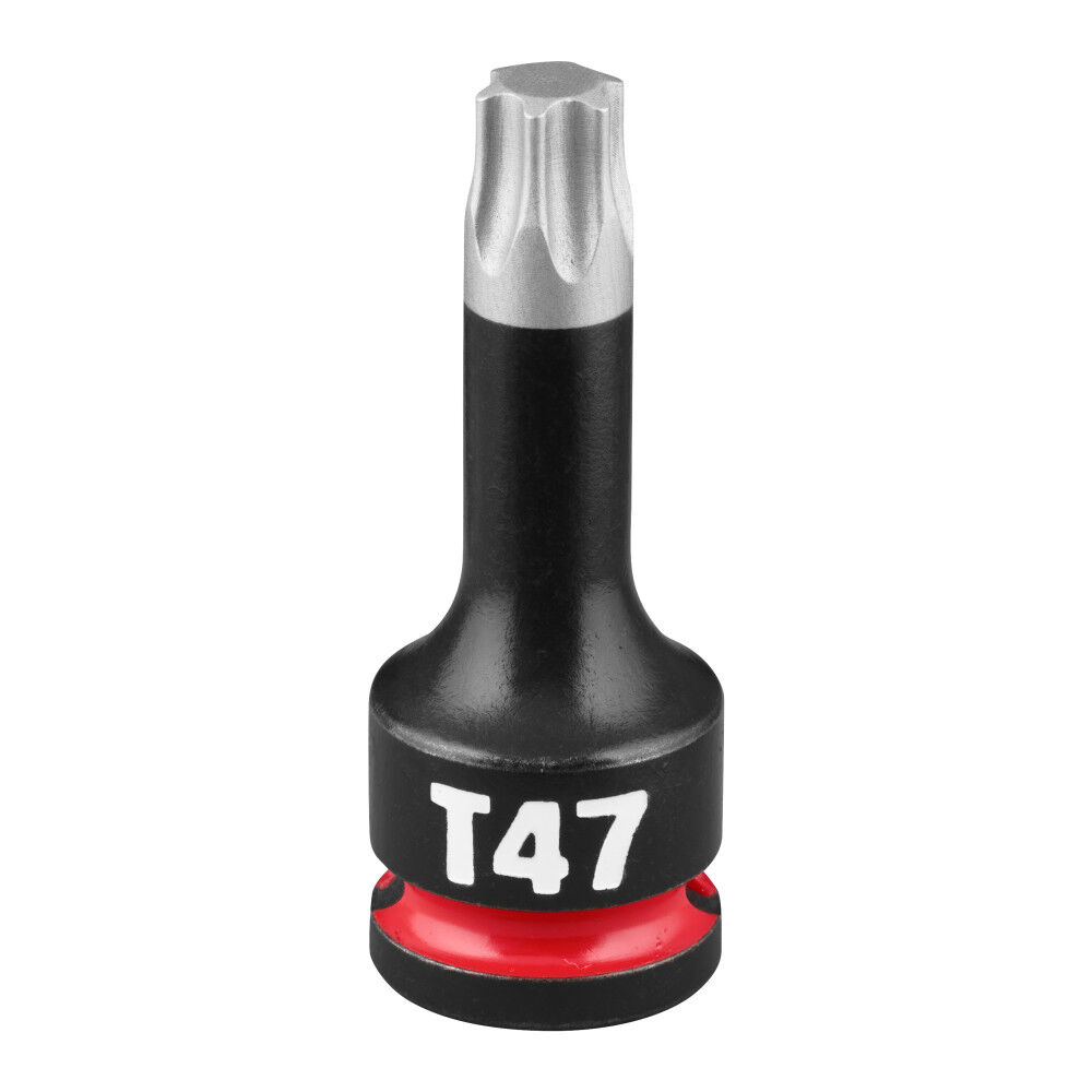 Milwaukee SHOCKWAVE Impact Duty 3/8 Inch Drive 2 Inch Torx T47 Bit Socket - 49-66-7344