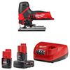 Milwaukee M12 Fuel Jig Saw with CP 2Ah & XC 4Ah Starter Kit Bundle, small image number 1