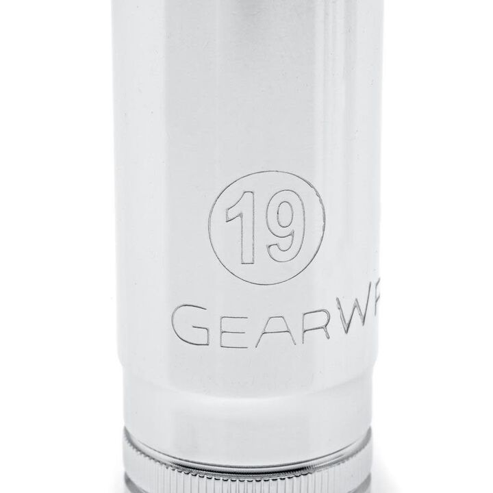 GEARWRENCH 3/8in Drive 12 Point Deep Metric Socket Set 14pc, large image number 1