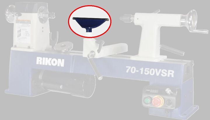 RIKON 12 Inch Top Only PRO Tool Rest, large image number 1