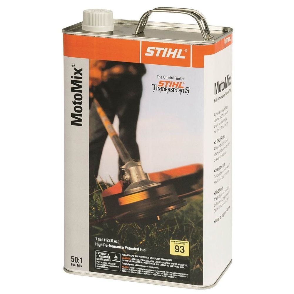 Stihl MotoMix 1 Gallon Light Green Pre-Mixed HP Patented Fuel, large image number 1