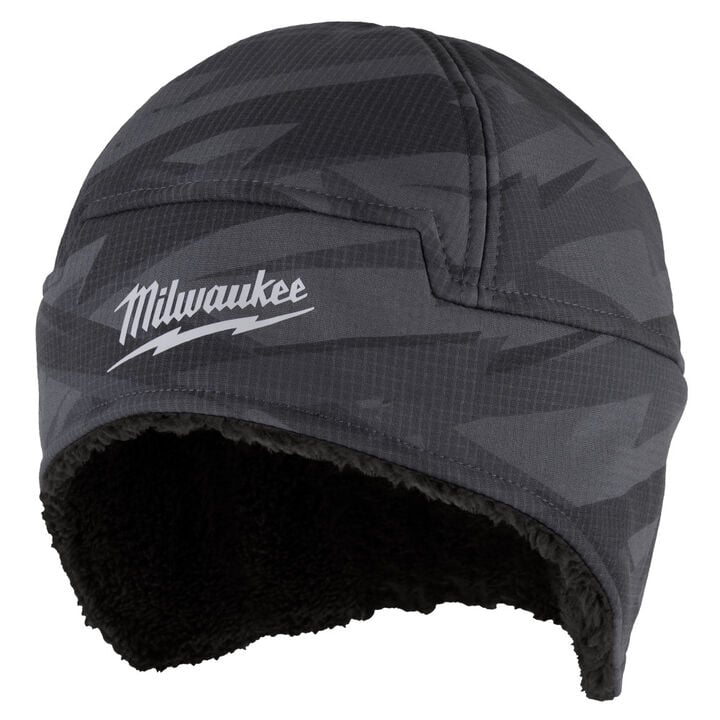 Milwaukee Sherpa-Lined Beanie Gray