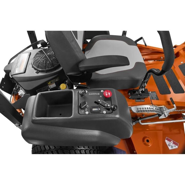 Husqvarna MZ61 ROPS 61 Inch 24HP Kawasaki Gasoline Zero-Turn Lawn Mower, large image number 6