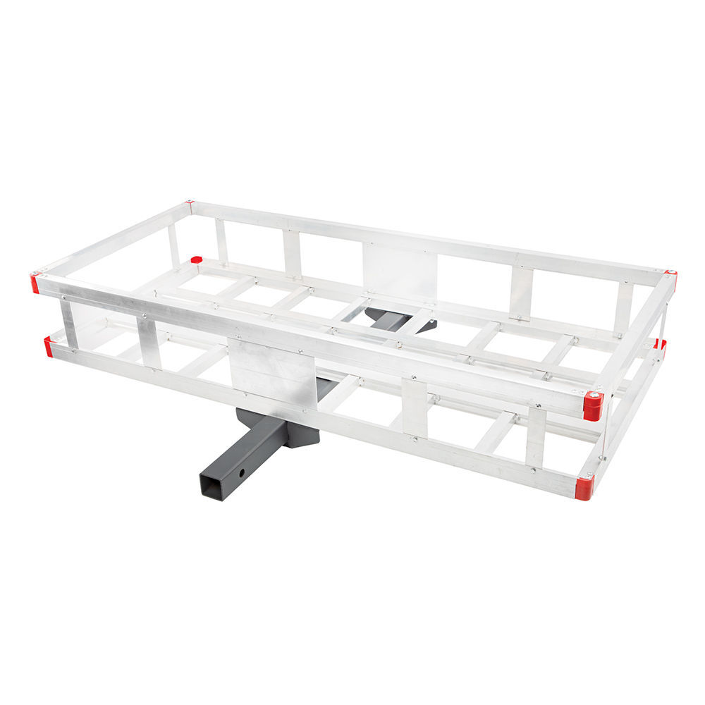Erickson Mfg 500 lb Capacity Aluminum Hitch Cargo Carrier Basket, 48 Inch x 22 Inch, for 2 Inch Receiver, large image number 10