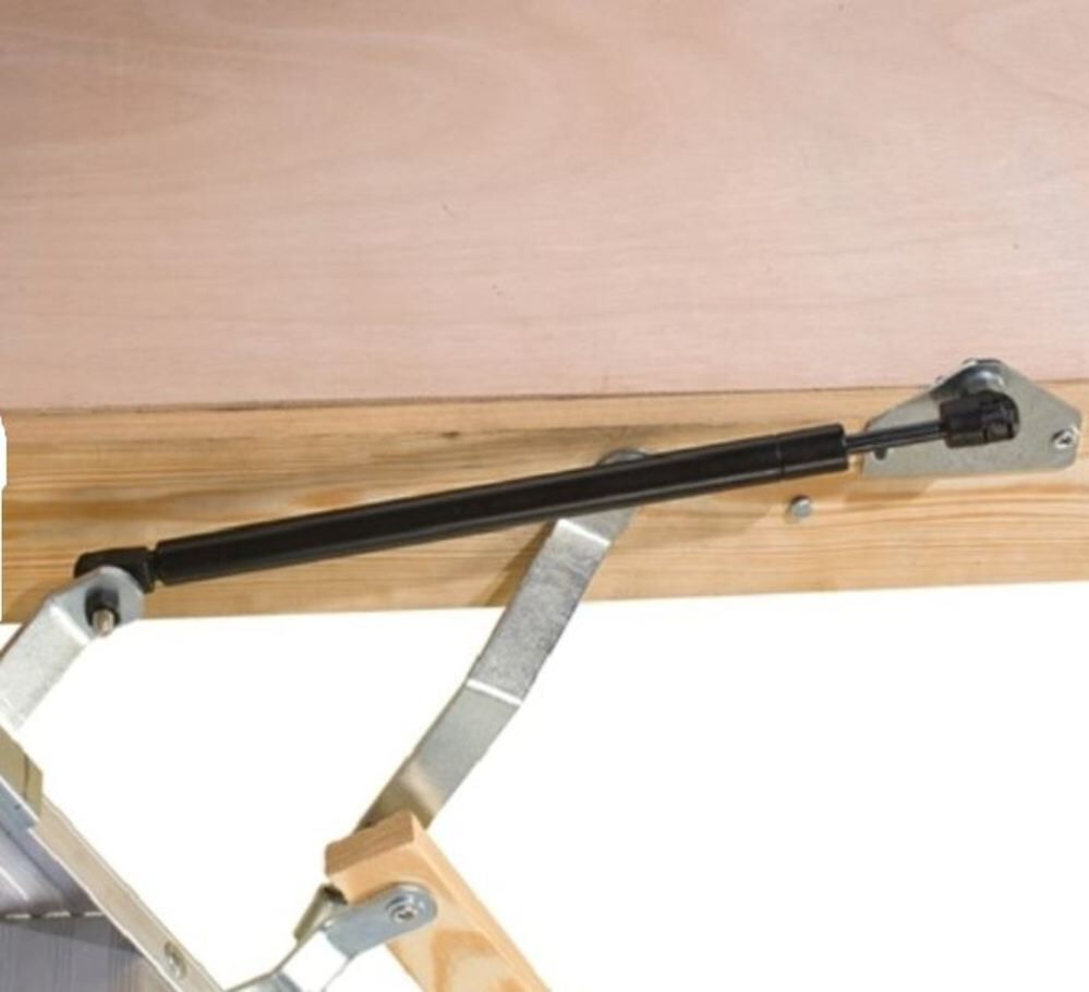 Louisville Ladder Attic Ladder Aluminum 375 25.5 x 54 7