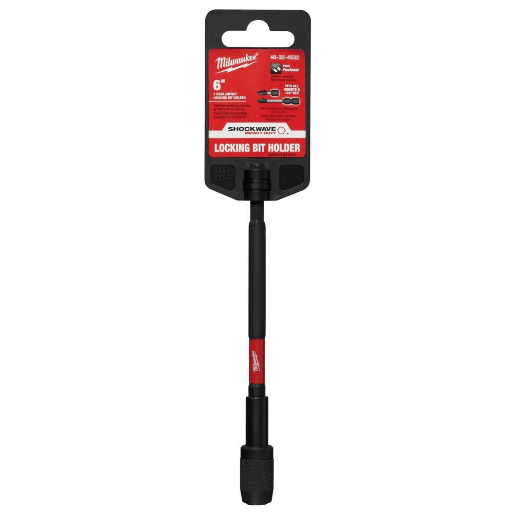 Milwaukee SHOCKWAVE 6 in. Impact Locking Bit Holder, large image number 4