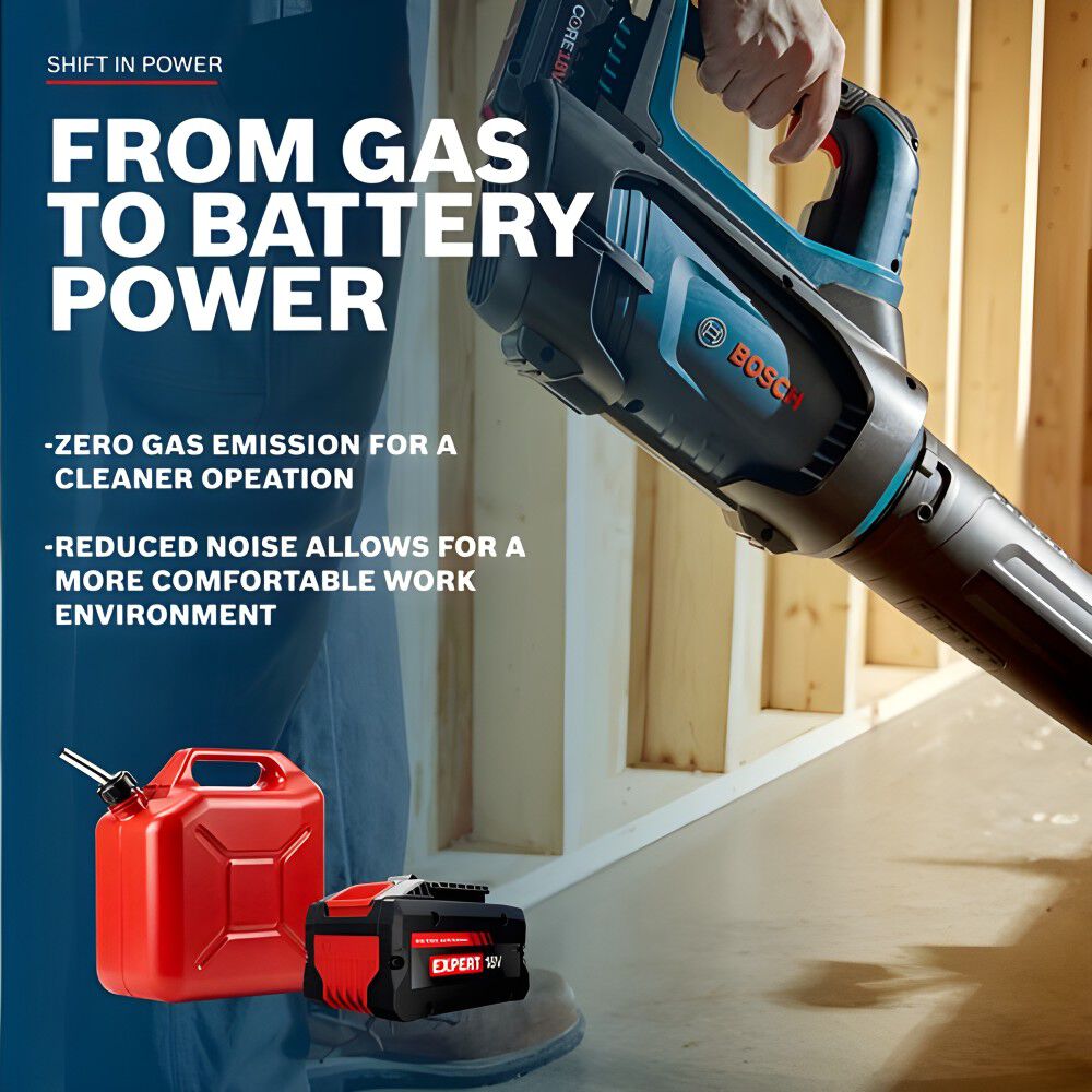 Bosch 18V String Trimmer and PROFACTOR Blower (Bare Tool) Bundle, large image number 11