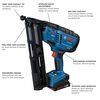 Bosch 18V 15 Gauge Angled Finish Nailer Kit, Reconditioned, small image number 2