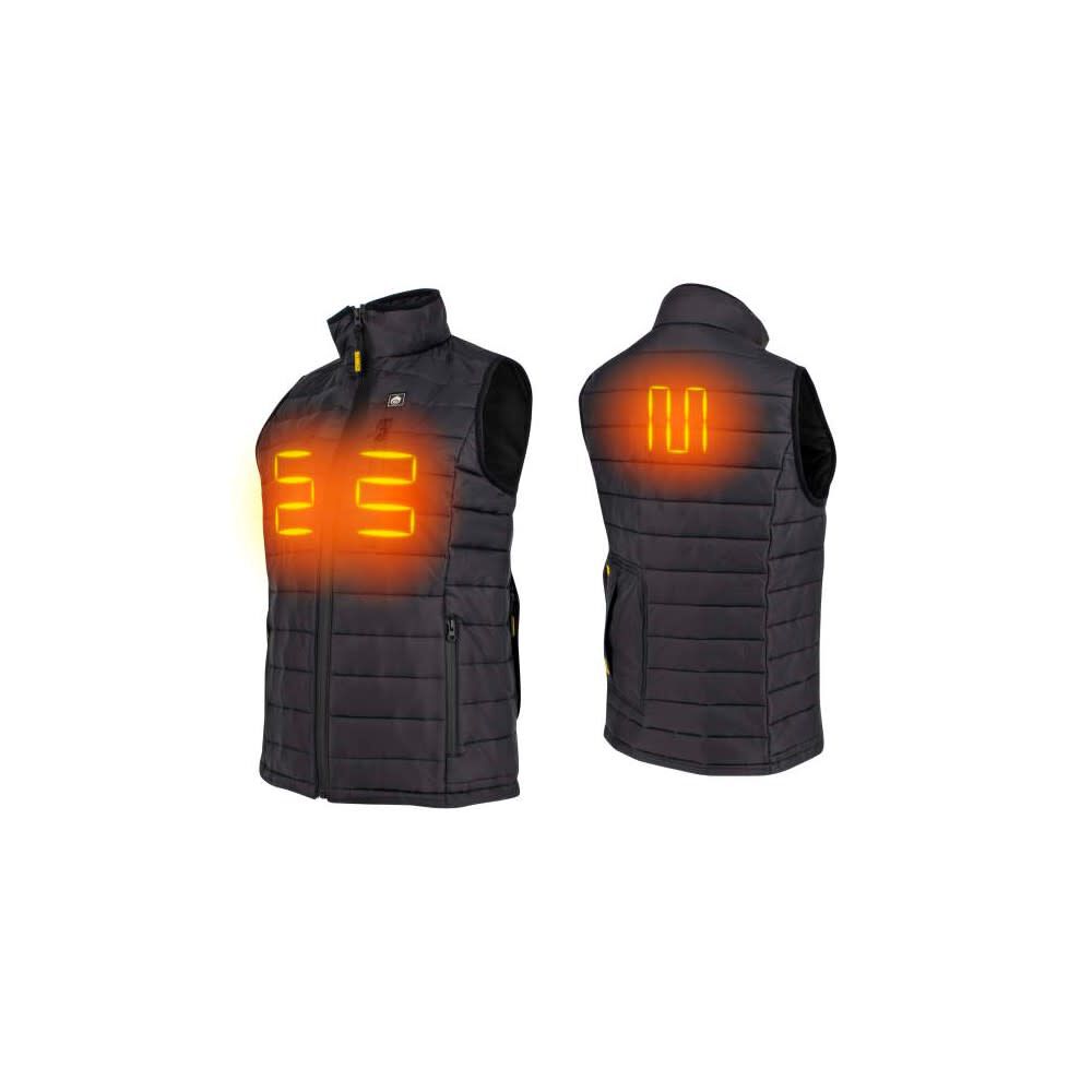 DEWALT Women's Lightweight Puffer Heated Vest, large image number 2