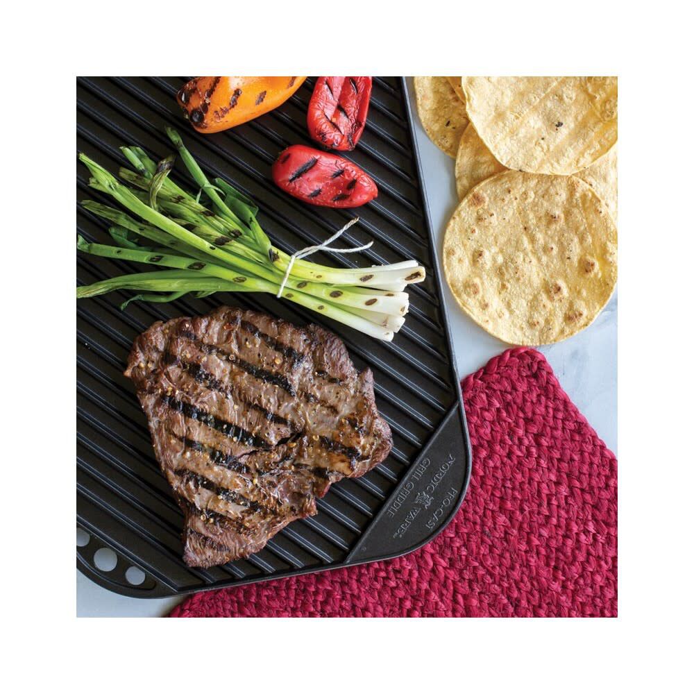 Nordic Ware Cast Aluminum Two Burner Reversible Griddle, large image number 4