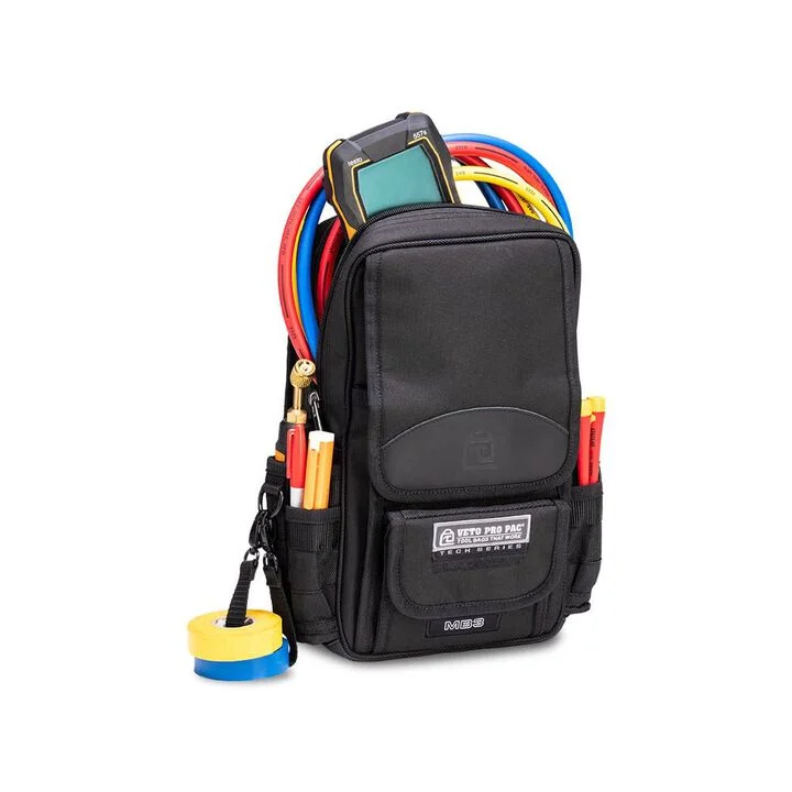 Veto Pro Pac Zippered Large Compact Meter Bag with Sling Strap, Black, large image number 9