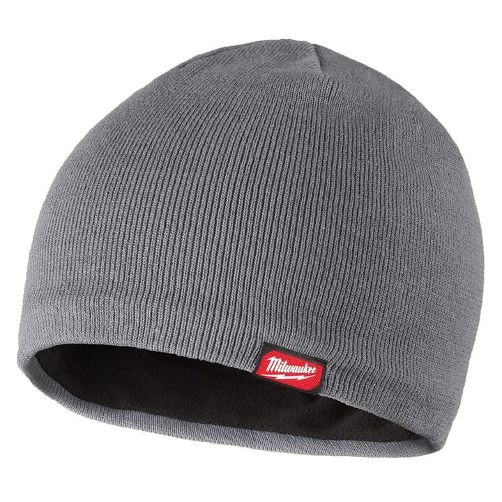 Milwaukee Fleece-Lined Beanie Gray