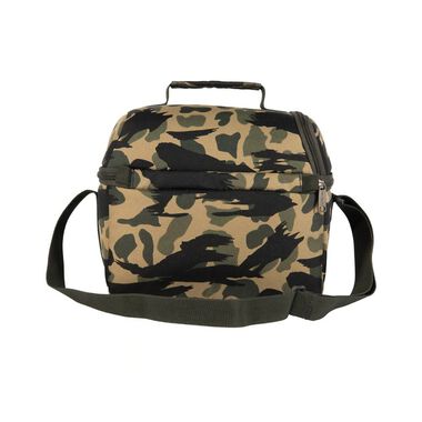 Carhartt Insulated 12 Can Two Compartment Lunch Cooler, One Size, Blind Duck Camo, large image number 5
