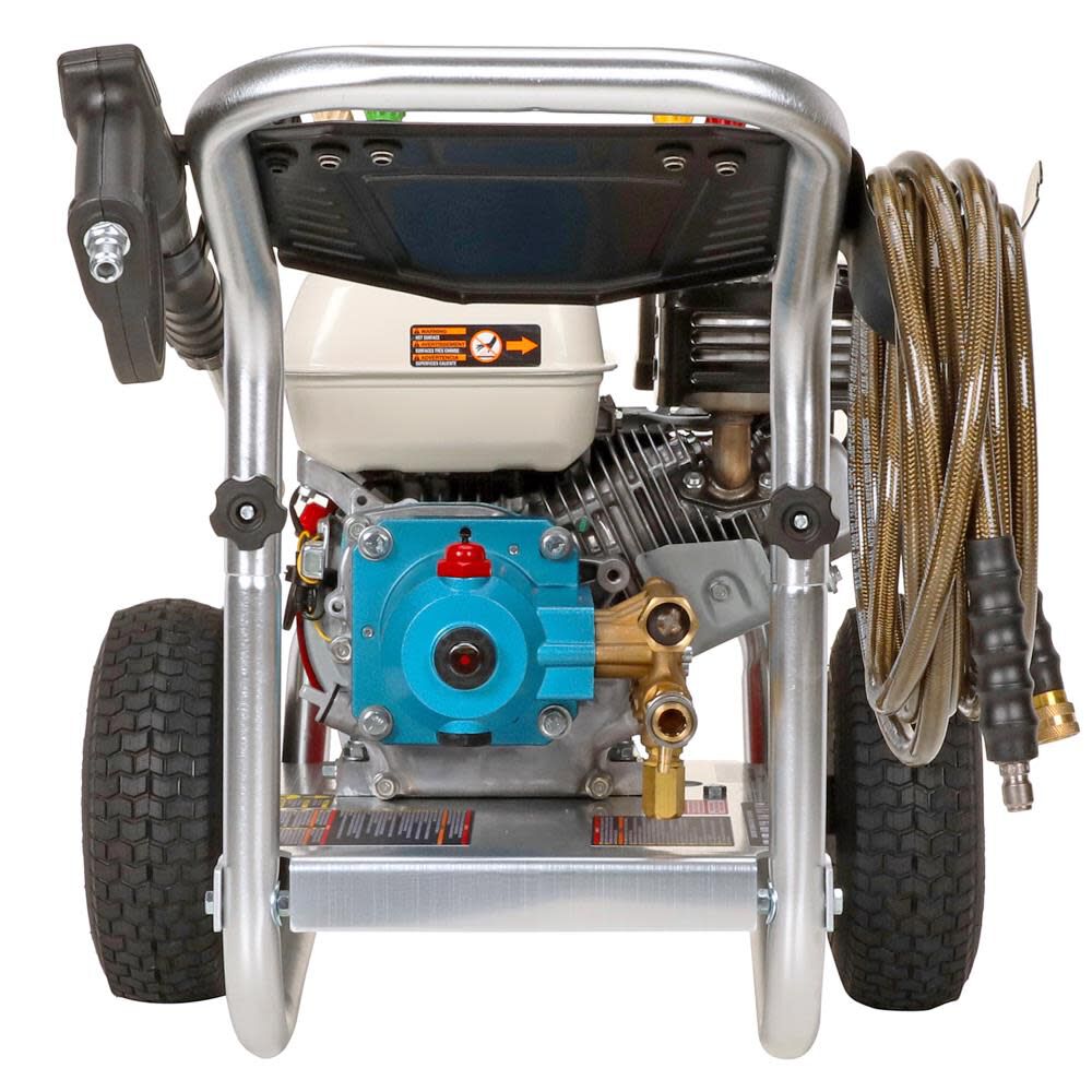 Simpson Aluminum Series 3400 PSI 2.5 GPM  Gas Powered Cold Water Pressure Washer with 5 Spray Tips, large image number 4