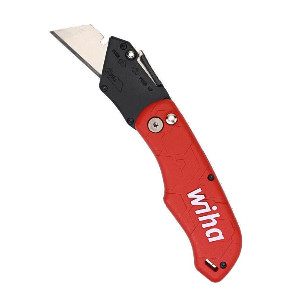 Wiha FlipLoc Folding Utility Knife with Blades, large image number 4