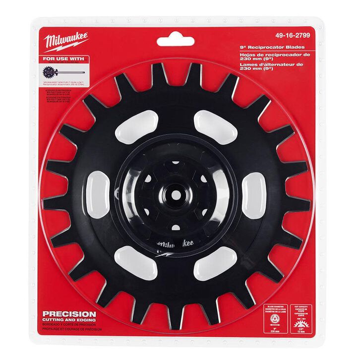 Milwaukee 9" Reciprocator Blades, large image number 2