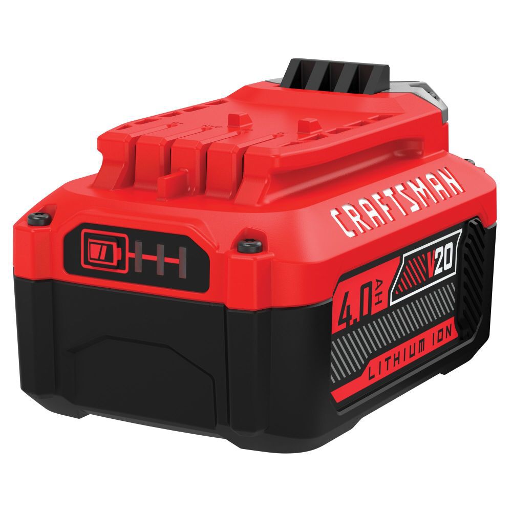 CRAFTSMAN V20 20V 4Ah Lithium Ion Power Tool Battery Pack with Fuel Indicator, large image number 5