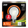 Feit Electric 100W A21 2700K Enhance Filament LED Bulb 2pk, small image number 2