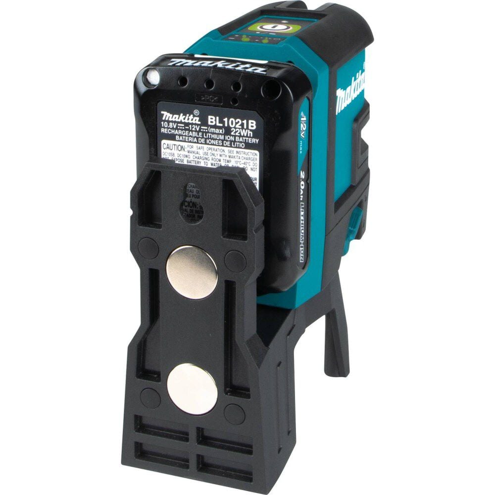 Makita 12V max CXT Self-Leveling Cross-Line/4-Point Green Beam Laser Kit, large image number 2
