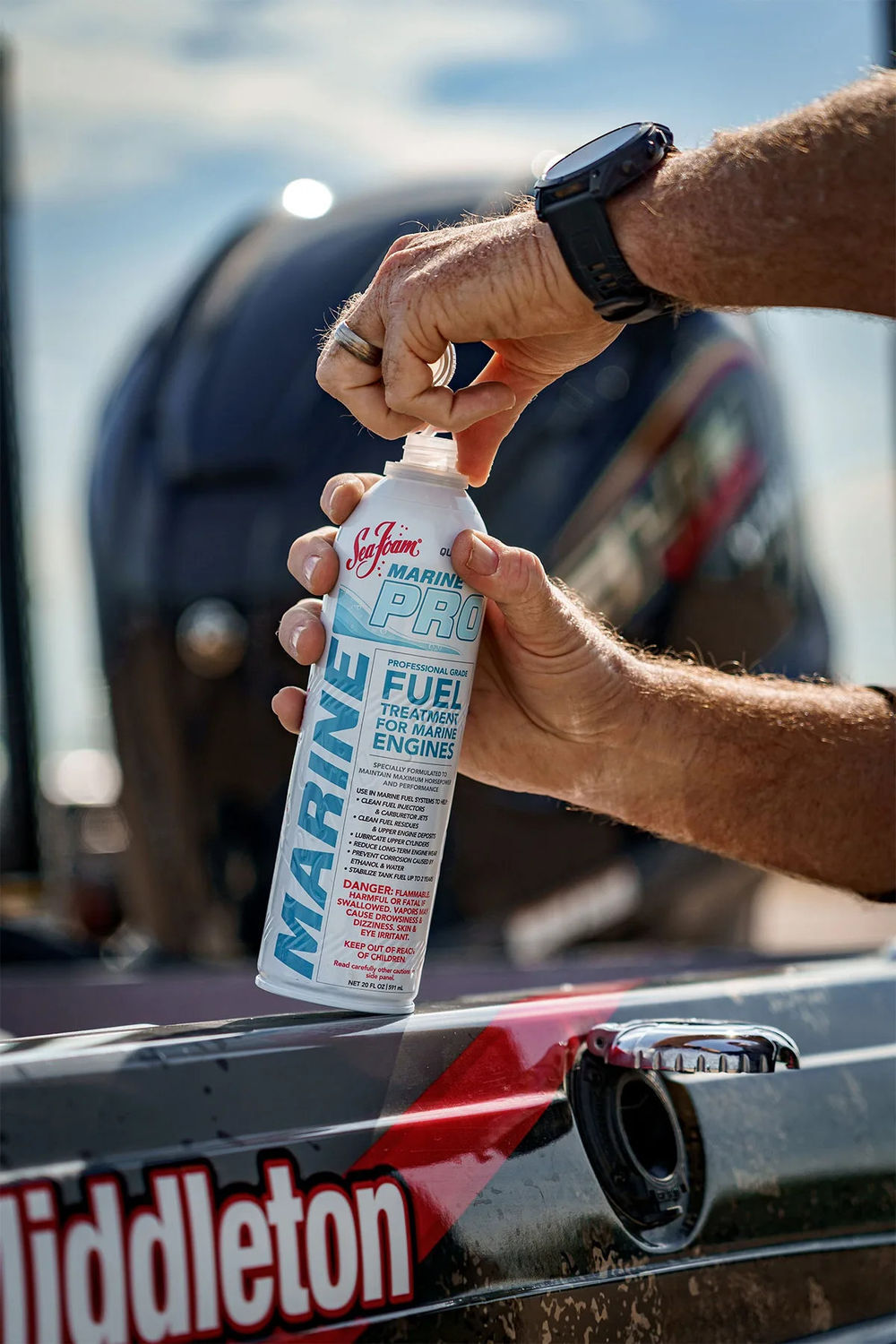 Seafoam 20 Oz Marine PRO Marine Fuel System Treatment, large image number 3