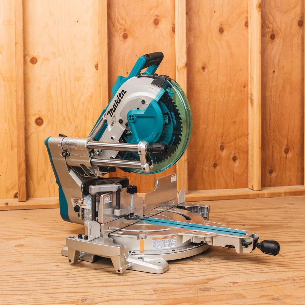 Makita 18V X2 36V LXT 12in Miter Saw with Laser Bare Tool XSL07Z Acme Tools
