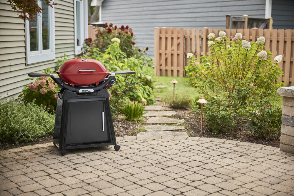 Weber Q2800N+ Gas Grill (Liquid Propane) with Stand Bundle, Flame Red, large image number 2