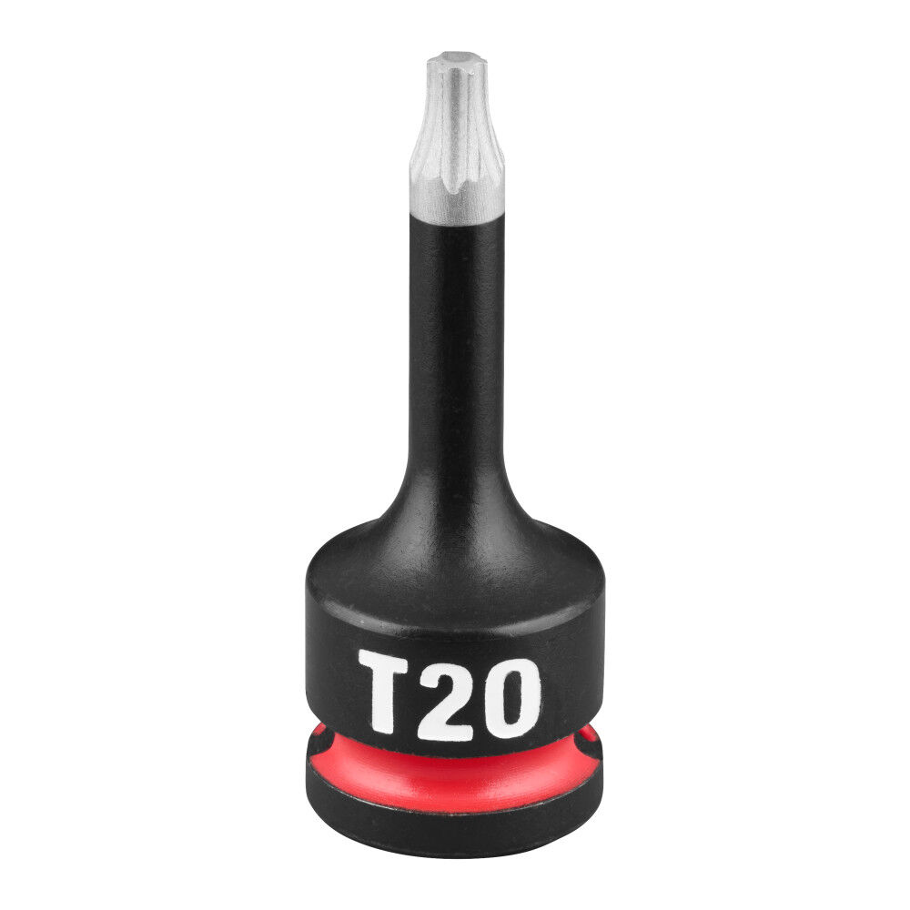Milwaukee SHOCKWAVE Impact Duty 3/8 Inch Drive 2 Inch Torx T20 Bit Socket - 49-66-7338