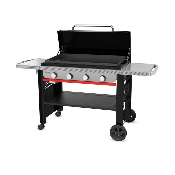 Weber Slate 36 Inch 4 Burner Liquid Propane Premium Griddle Black, large image number 2
