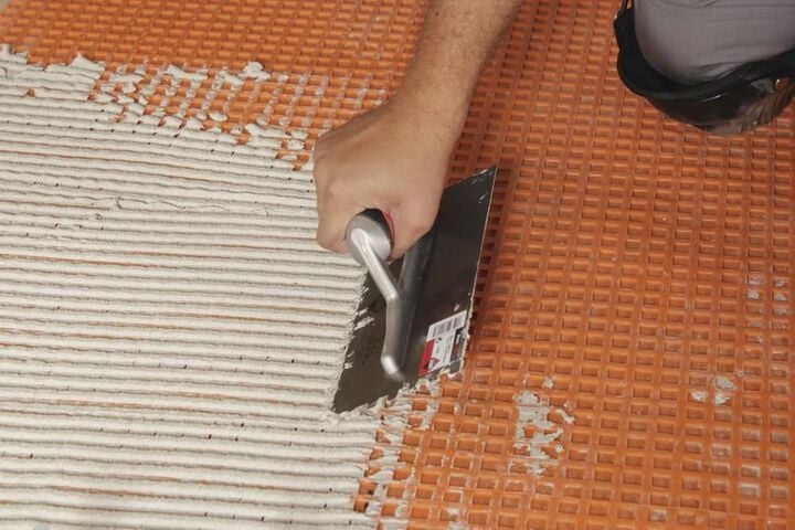 Rubi Tools Steel Notched Trowel 11in 1/2in x 1/2in, large image number 1