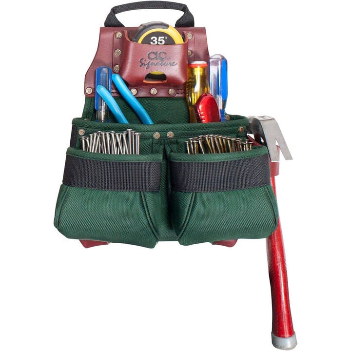 CLC Signature Elite 10-Pocket Construction Workers Nail & Tool Bag
