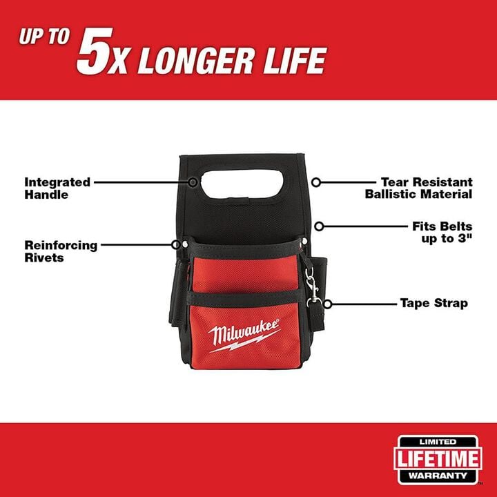 Milwaukee Compact Electrician's Work Pouch, large image number 1