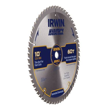 Irwin Tools Marathon Carbide Table / Miter Circular Blade 10in, large image number 2