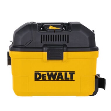 DEWALT 6 Gallon Wall Mounted Wet/Dry Vacuum with Wireless on/off Control, large image number 2