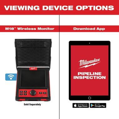Milwaukee M18 200 Mid-Stiff Pipeline Inspection System, large image number 7
