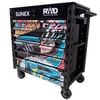 Sunex 39 Inch 6 Drawer Premium Service Cart with RAD DAN Design, small image number 4