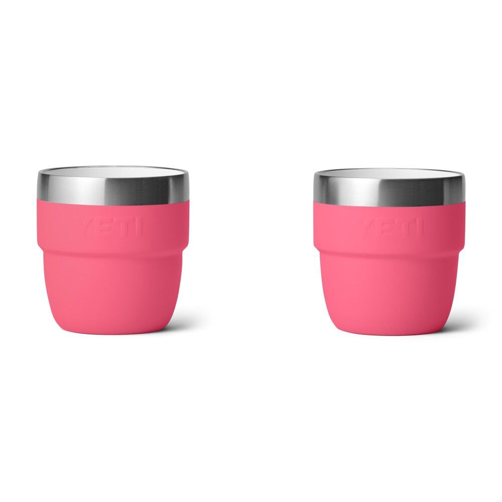 YETI 4oz Rambler Stackable Cup Tropical Pink 2 Pack – 21071502981