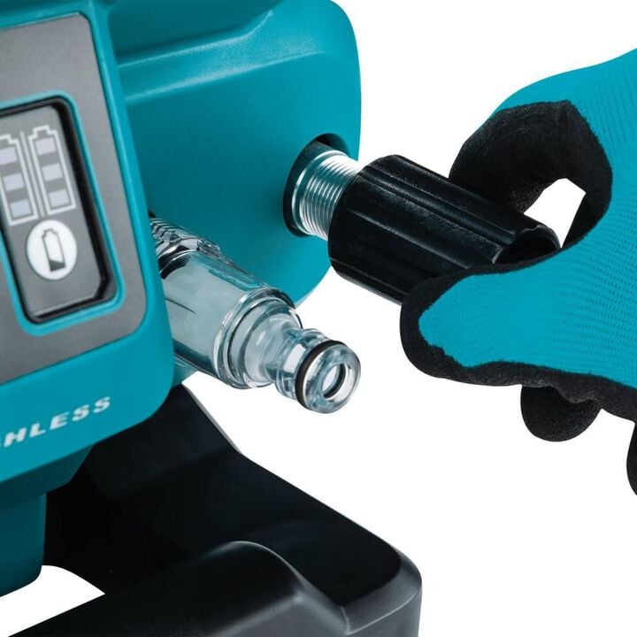 Makita 40V MAX XGT 1300 PSI 1.5 GPM Battery Powered Cold Water Pressure Washer with Variable Spray Wand Bare Tool, large image number 16