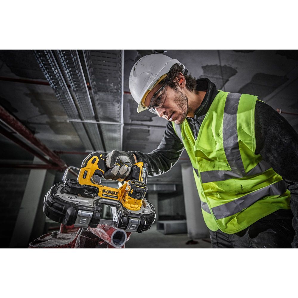DEWALT ATOMIC 20V MAX Compact Bandsaw 1 3/4in with POWERSTACK Battery Kit, large image number 11