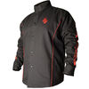 Black Stallion Welding Jacket 9oz Black FR Cotton 3X, small image number 1