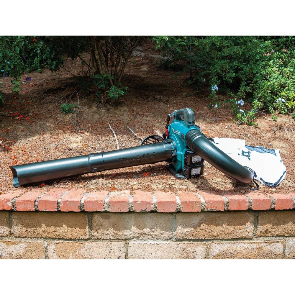 Makita 18V X2 36V LXT Lithium Ion Brushless Cordless Blower Kit with Vacuum Attachment Kit 5.0Ah XBU04PTV Acme Tools