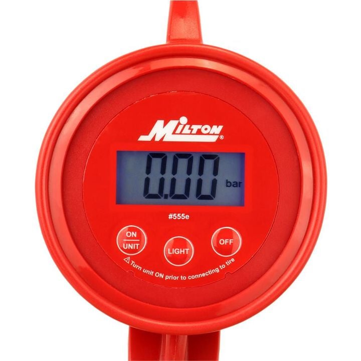 Milton 555e Digital Tire Inflator Gauge, 5 to 220 PSI,  1 PSI Accuracy, large image number 5