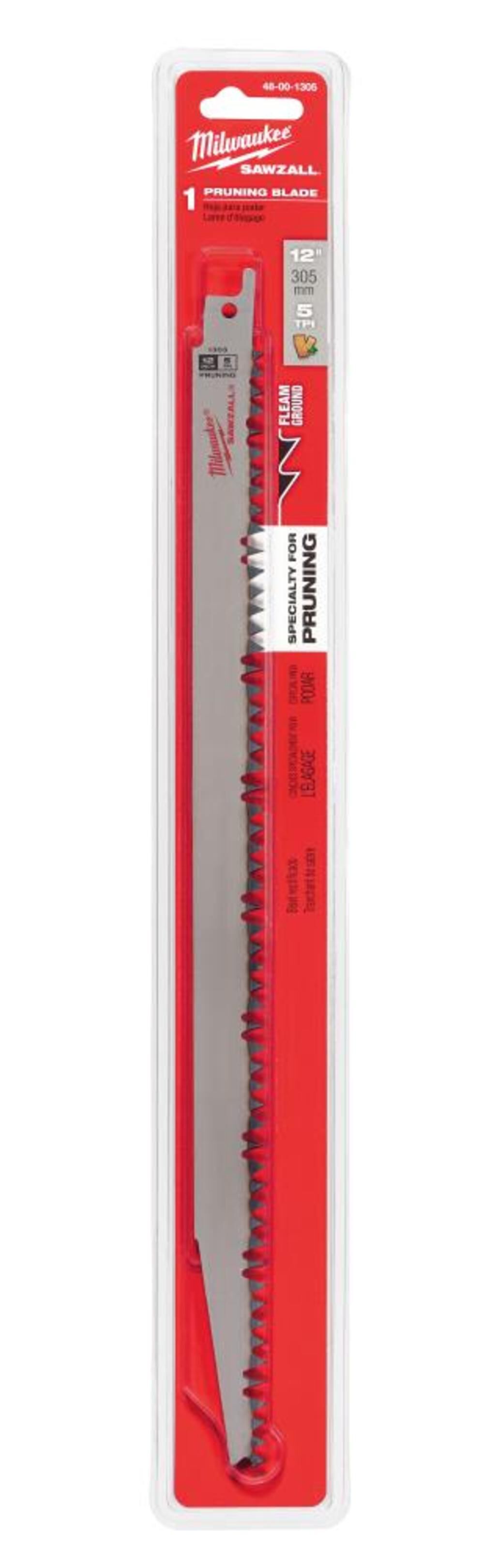 Milwaukee 12 in. 5 TPI Pruning SAWZALL Blade, large image number 6