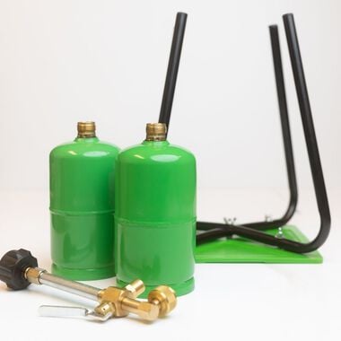 Hitchfire 1 lb Refillable Propane Cylinder Kit 2pk