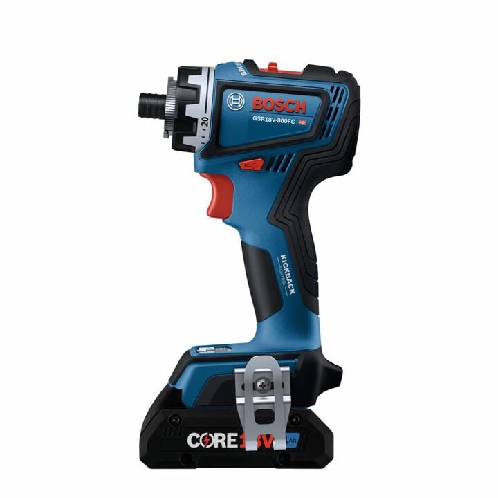 Bosch 18V Drill/Driver with 5-In-1 Flexiclick System and 2pk CORE18V 4 Ah Advanced Power Battery, large image number 3