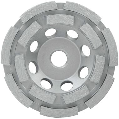 Milwaukee 5 in. Diamond Cup Wheel Double Row, large image number 0